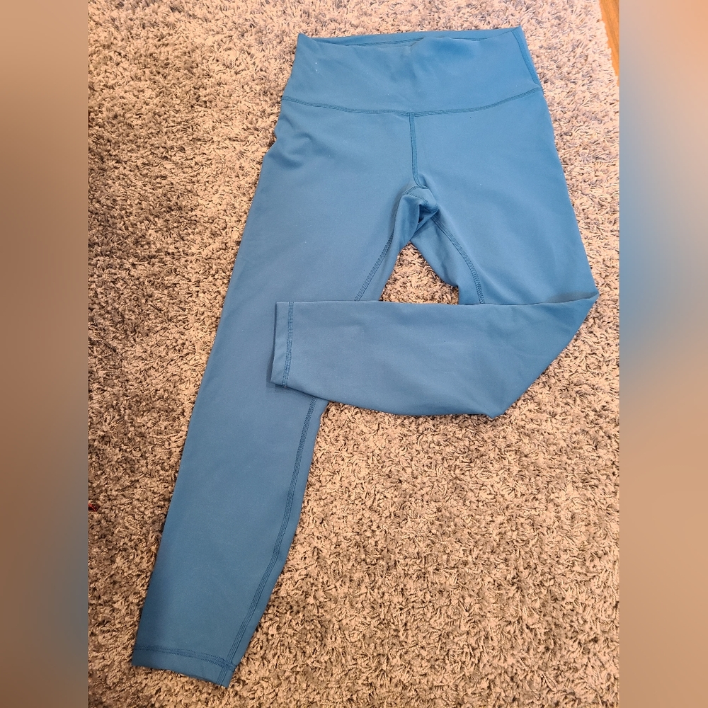 Women’s Lululemon Green-Blue leggings size 10